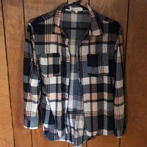 Eden & Olivia flannel shirt